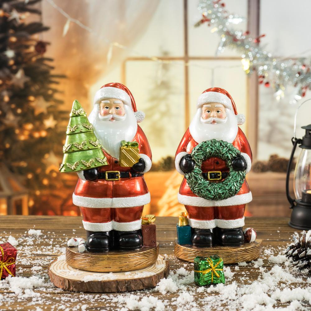 Новые товары, украшения Санта-Клауса, предметы интерьера, Рождество, рождественские украшения, украшение атмосферной сцены, изделия из смолы