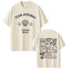 TV Play The Summer I Turned Pretty Team Jeremiah Cousins Beach Graphic Print T-shirts Men Women Casual Cotton Oversized T Shirts