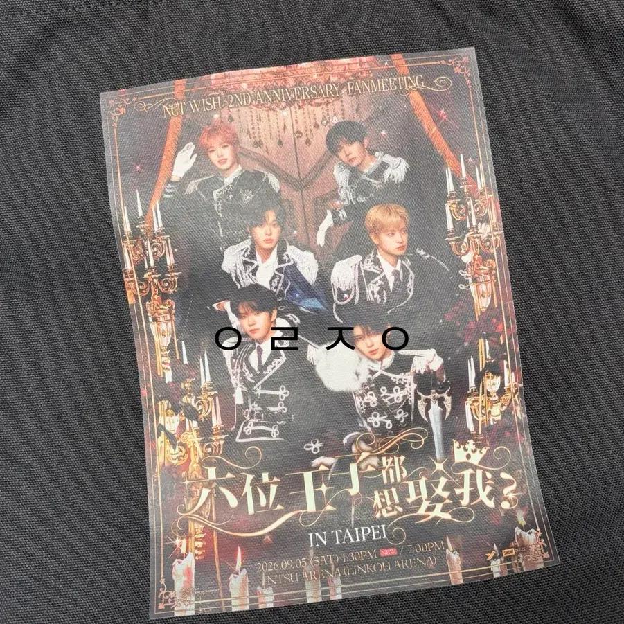 NCT WISH Taiwan Fan Meeting Eco Bag