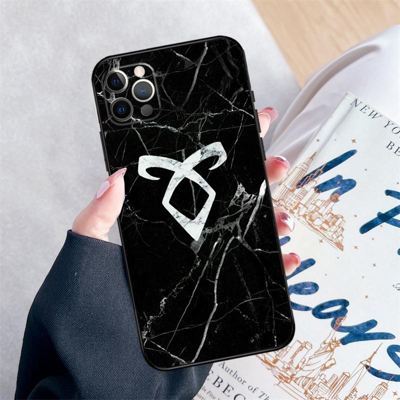 Чехол для телефона Сумеречные охотники для iPhone 14 15 16 Pro Max 12 13 Mini 11 Pro Max XR 15 16 Plus 16e Чехол Coque