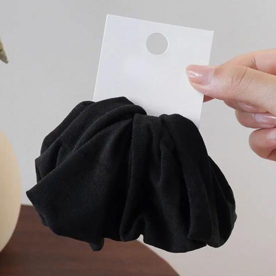 4 шт. Резинки для волос Утолщенные Расширенные Высокоэластичные Резинки для волос Однотонные Держатели для хвоста Мягкие Аксессуары для волос