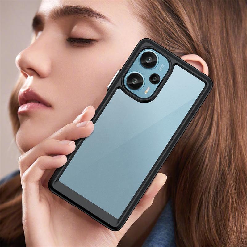 Для Xiaomi POCO F5 чехол силиконовый прозрачный бампер POCO F5 чехол противоударный чехол для POCO F5 X5 Pro M5 M4 X4 GT чехол