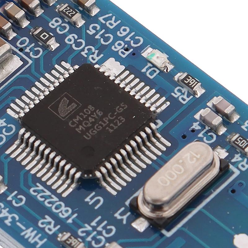 Cm108 Usb Drive Free Usb Sound Card Laptop Computer External Sound Card Module