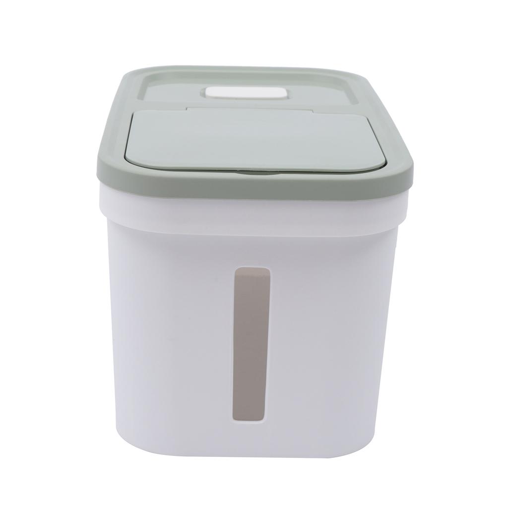 10kg Large Rice Storage Container Food Flour Airtight Box Rice Dispenser Airtight Bulk Food Storage Bin with a Measuring Cup