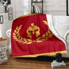1pc Blanket SPQR Roman Eagle Print Design, Lightweight Blanket for Sofa, Bed- Soft &Warm, Gift for All Seasons like Christmas, Halloween