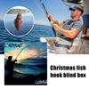 Рыболовный Адвент-календарь 24 дня Календарь обратного отсчета до Рождества с набором рыболовных приманок для взрослых мужчин и юношей-подростков