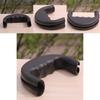 Durable Rubber Handle For Dogs And Cats Non-expanding Leash Handle Black Color 11*8cm