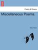 Книга Miscellaneous Poems.