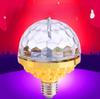 LED Laser Bar Stage Light KTV Golden Magic Ball Atmosphere Light Colorful Rotating Crystal Magic Ball Light Bulb