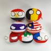 10cm Polandball Mini Plush Toy Kazakhstan Israel Palestine Iraq Egypt Countryball Anime Peripheral Gifts