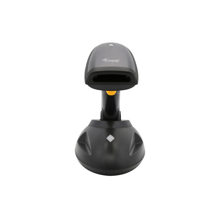 Equip lettore di codici a barre portatile 1d/2d wireless nero - scanner led