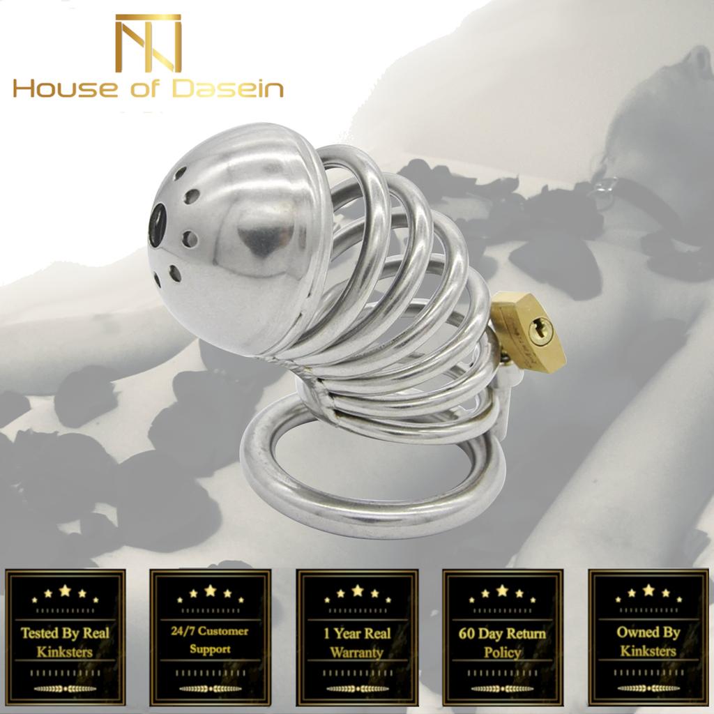 Stainless Steel Cage Male Metal Chastity Device Lock Fetish Chastity Toys