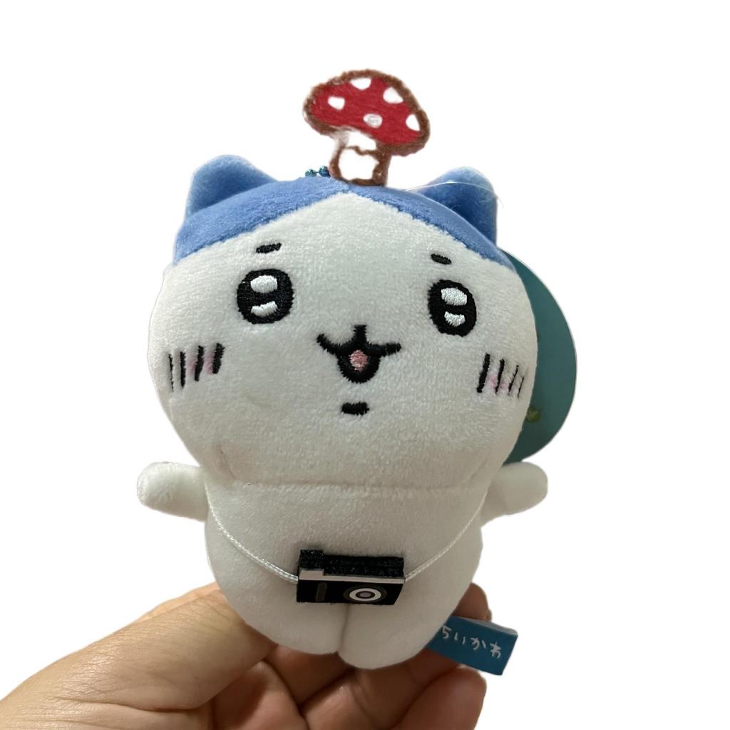 Японский мультяшный плюшевый брелок Chiikawa из короткого плюша для украшения рюкзака девочки