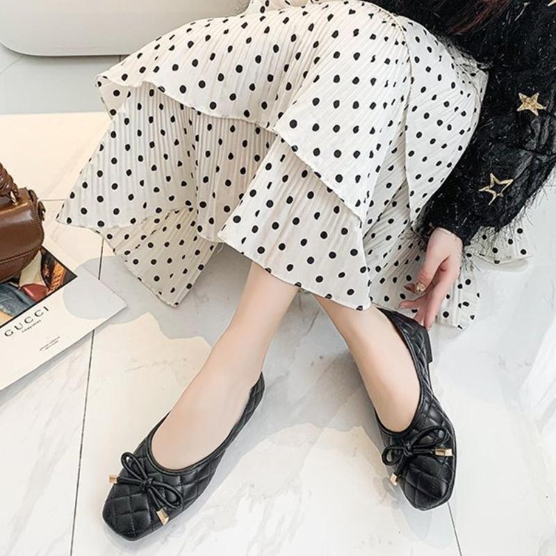 Летние женские туфли на плоской подошве, с мелким вырезом, слипоны, повседневные туфли, легкие женские лоферы, квадратный носок, мягкая подошва, женская обувь, zapatos