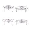 15.5-27.5cm Stainless Steel Steamer Rack Heavy Duty Round Durable Cookware Steamer Rack Pot Pan Cooking Stand Kitchen Utensils