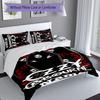 3pcs Custom Name rock Ozzy Osbourne Bedding Set,Includes 1 Duvet Cover and 2 Pillowcases,All-season Bedroom Decor
