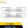 Fenglanda Interior Door Bowl Decorative Frame and Anti-Scratch Cover for 22 Car Models