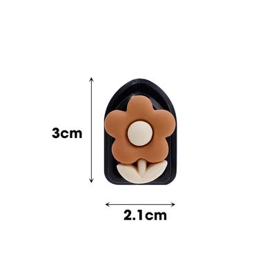 Автомобильный мини-крючок в виде мультяшного бурого медведя, крючок для приборной панели, липкие крючки, ключ, USB-наушники, кабель для хранения, вешалка для аксессуаров для интерьера