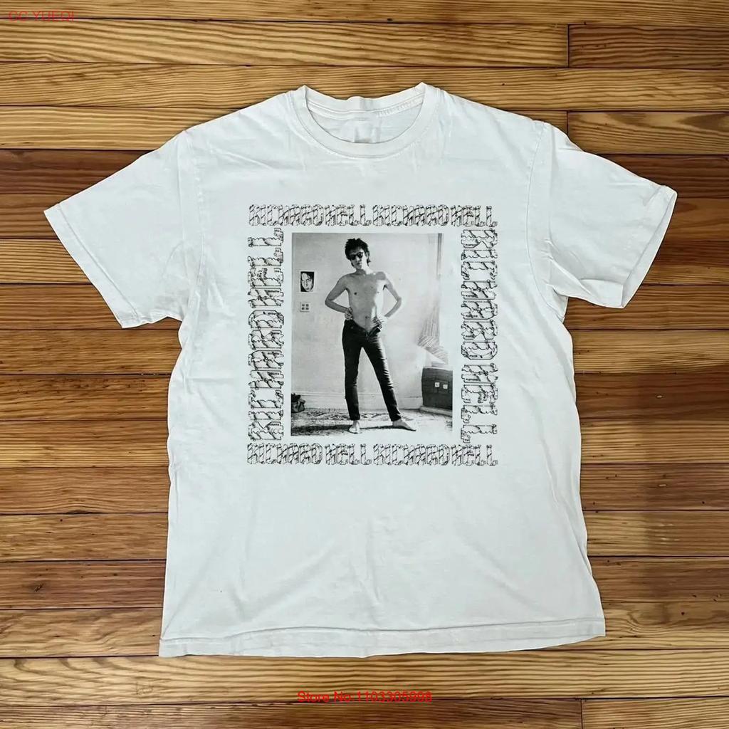 Hot Richard Hell White Cotton All Size S 5xl T Shirt Ia376 Vintage Fashion Top For Everyday Wear Homme Stylish