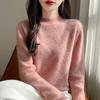 Женский кашемировый свитер Qinghe Cashmere 30% кашемир 70% шерсть Осень и Зима Пуловер Теплый и Модный