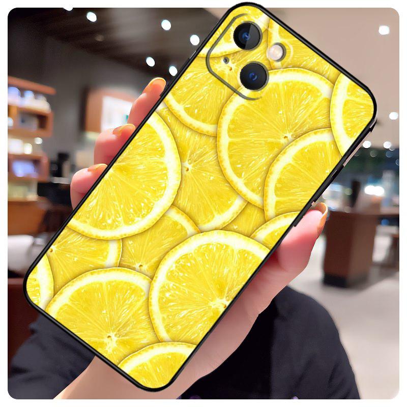Фруктовый чехол Лимон для iPhone 16 Pro Max 14 13 12 11 15 17 Pro Max mini 15 16 Plus 16e 17 Air Чехол для телефона
