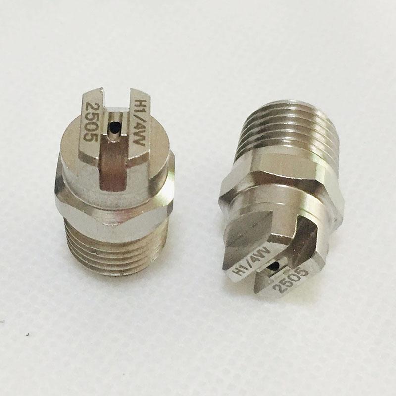1/4" BSPT нержавеющая сталь плоскоструйная форсунка для очистки