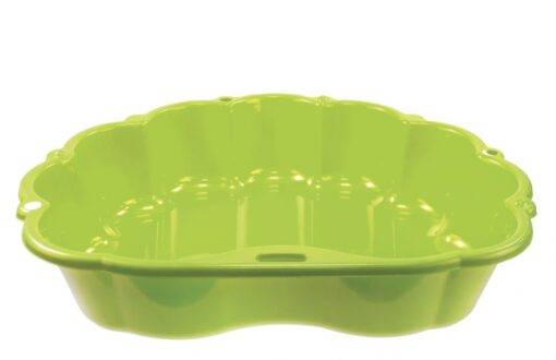 Cloud plastic sandpit - light green