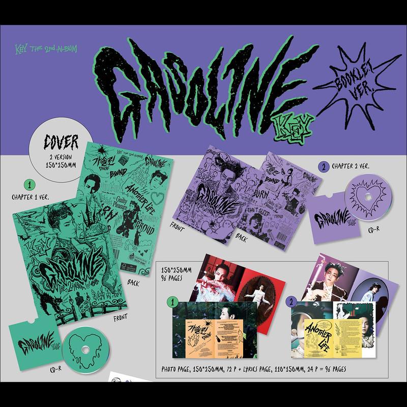 KEY(SHINEE) [Gasoline] Booklet Ver. 2nd Album