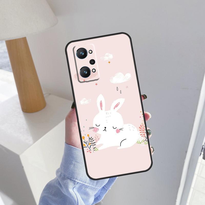 Мультяшный Кролик Заяц Для Realme 10 Pro Plus C55 C35 C33 C31 C30 C21Y GT Neo 5 OnePlus 11 Nord 3 2T CE 2 Lite Чехол