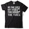 Car Enthusiast T Shirt Burnout Smoking Tires Funny Birthday Vintage Breathable Casual Comfortable Graphic Stretched