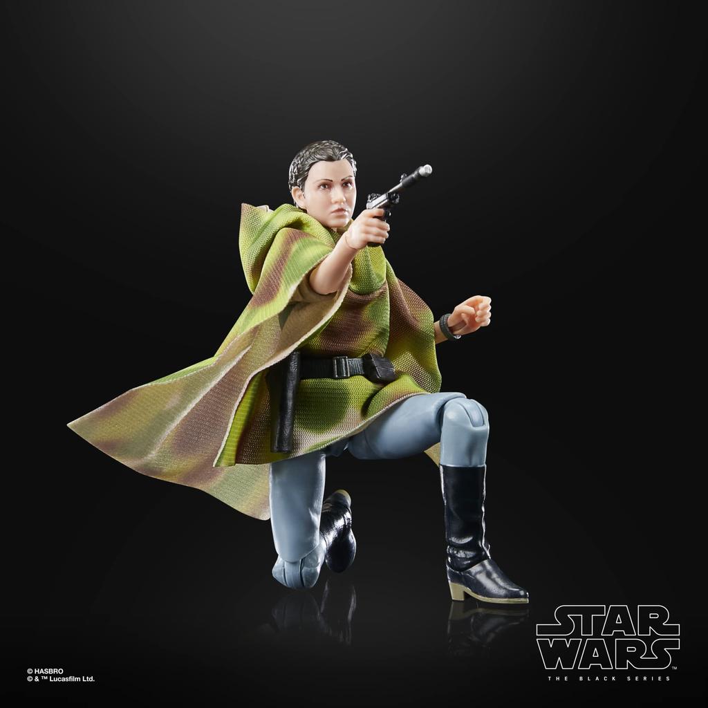 Hasbro Star Wars Black Series Leia Organa Star Wars Episode Return of the Jedi Action Ages 4 and Authentic (Endor), VI 6-inch (15cm) Figure, Up,