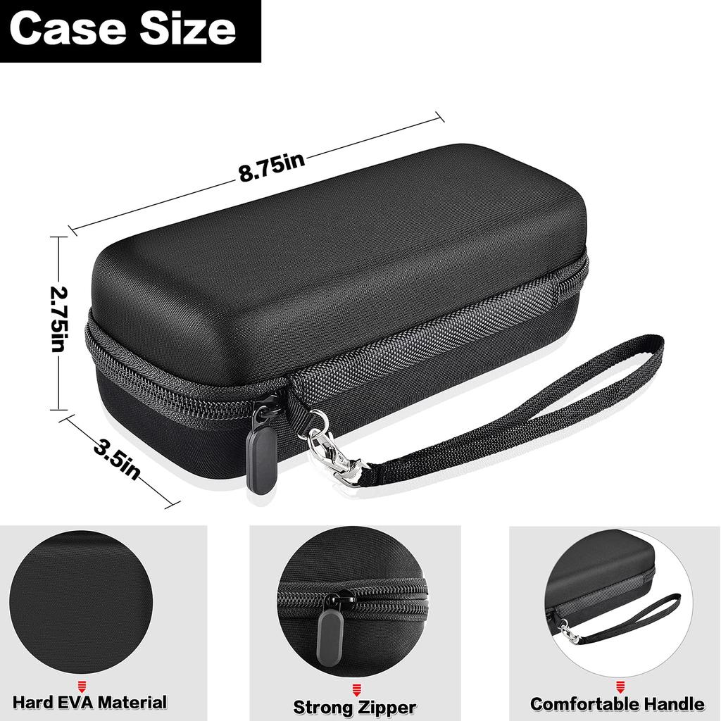 Comecase Case Compatible with Philips Sonicare Protective Clean and Pro 1000 Electric Travel Toothbrush Holder Container for Replacement Heads and