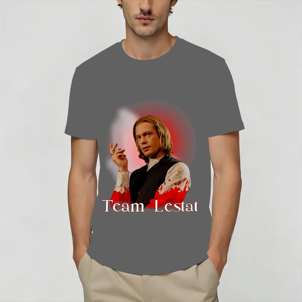 Unisex TShirts The Vampire Lestat Humor Pure Cotton Tees Short Sleeve T Shirts Crew Neck Clothing Adult