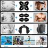 Smart EMS Muscle Stimulator Electric Fitness Abdominal Training ABS Arm Neck Stickers Body Massager Fitness Slimming Shaping
