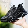 Work Boots with Steel Toe Cap Indestructible Shoes for Men Safety Sneakers Anti Puncture Anti Slip Light Comfortable Work Shoes