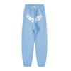 Spider Web Print Hooded Sweatshirt Set Men Women Loose Fit Cotton Fleece Streetwear Winter Outfit