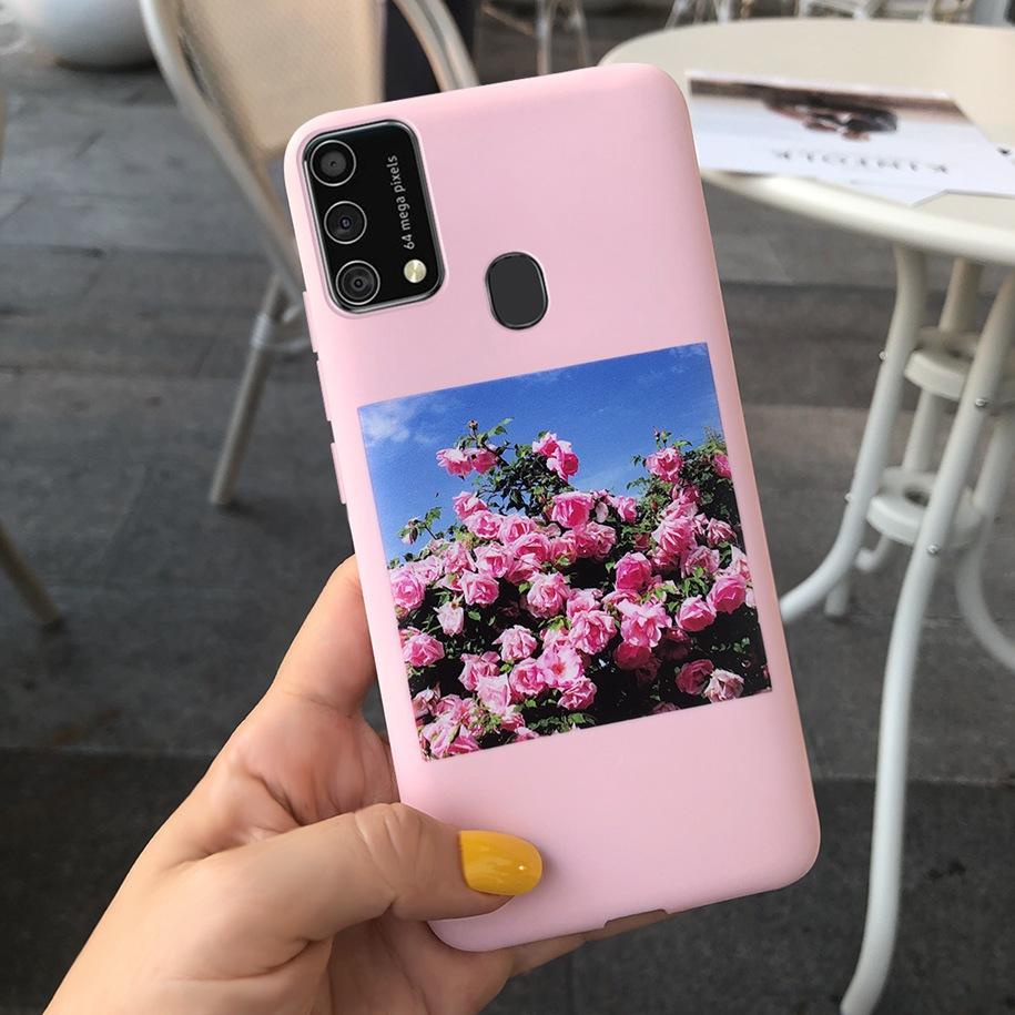 Чехол для Samsung Galaxy M31 M21s 2020 Парный Чехол для телефона с Сердечком Любви Для Samsung M31 Prime SM-M315F M 31 M 21s Мягкий Чехол 6,4 дюйма