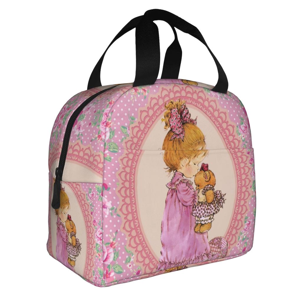 Cartoon S-Sarahs K-Kays Lunch Bag Men Women Kawaii Girl Cooler Thermal Insulated Lunch Boxes for Adult Office