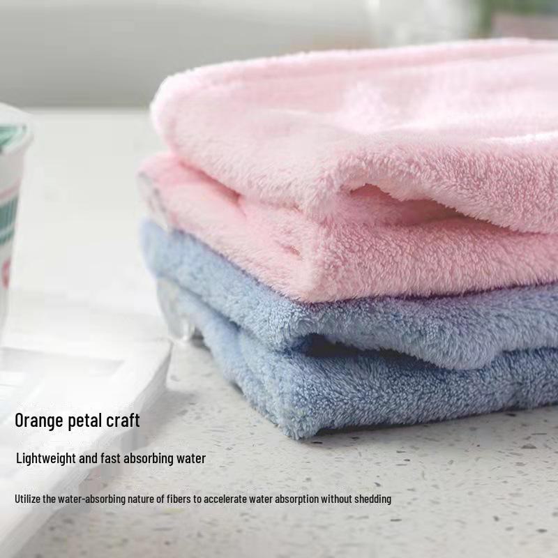 Женская суперабсорбирующая быстросохнущая шапочка для душа - полотенце-обертка из кораллового флиса для сушки волос