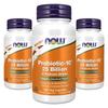 Now Foods Probiotic-10 Lactobacillus 25 Billion Veggie Capsules, 100 Tablets, 3 Units