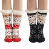 Warm Christmas Floor Socks Non-slip Carpet Socks Sleeping Sock Slippers Women