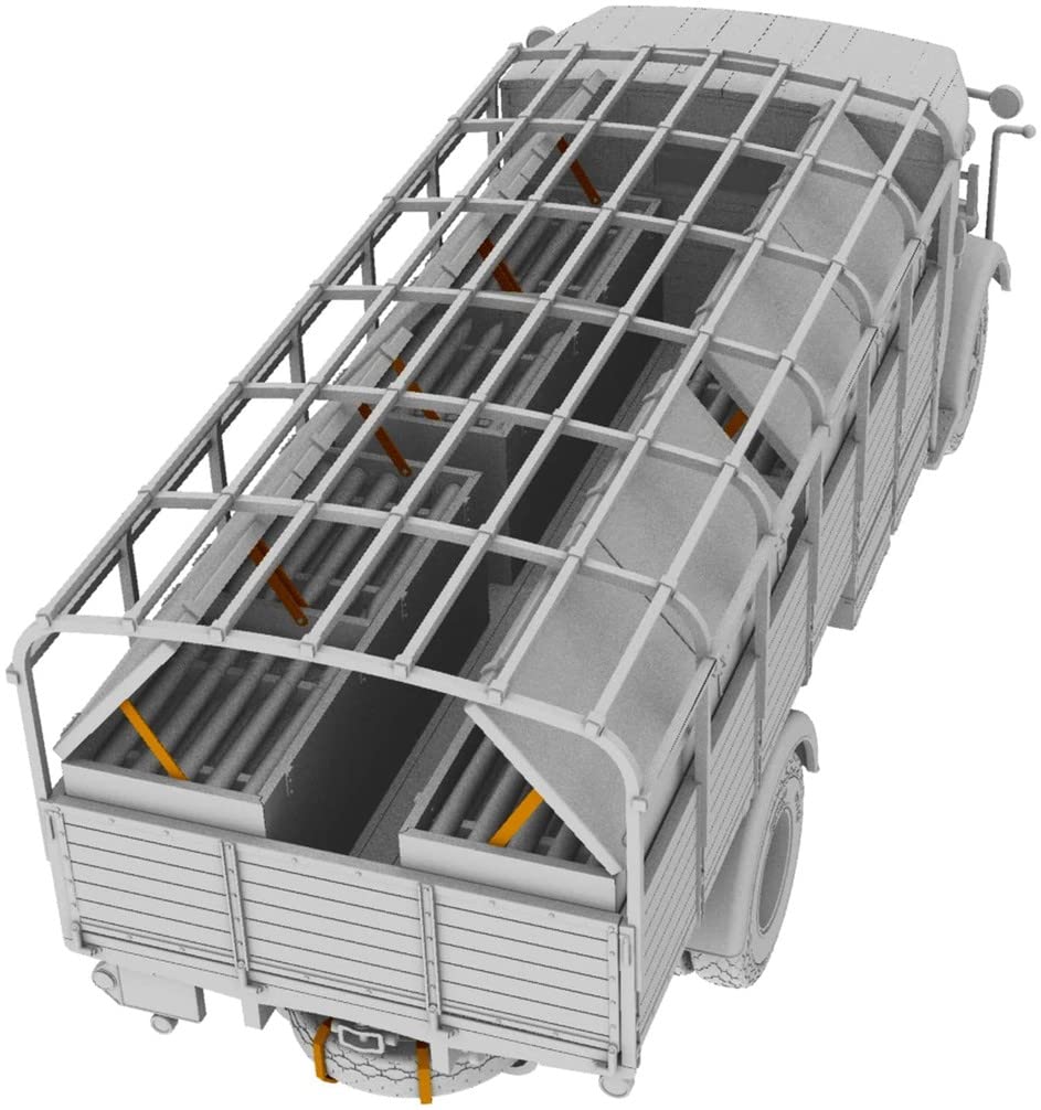 IBG 1/72 Scale Italian Army Lancia 3Ro Self-Propelled Anti-Aircraft Gun Ammunition Truck Plastic Model Kit PB72097