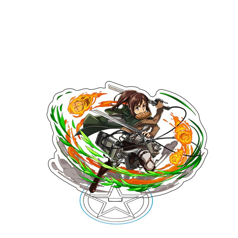15cm Anime Attack On Titan Acrylic Stand Action Figure Toy Cartoon Figures Desktop Home Decoration