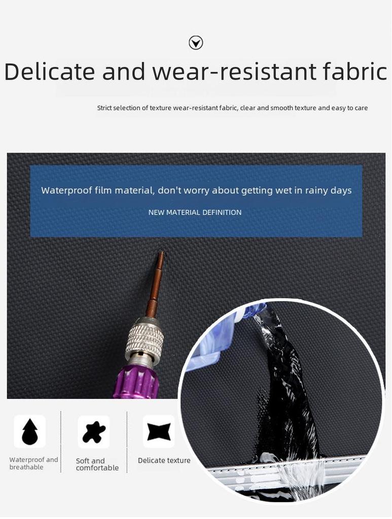 Men's Waterproof Travel Backpack - High Capacity, Fashionable, and Ideal for Business Commutes