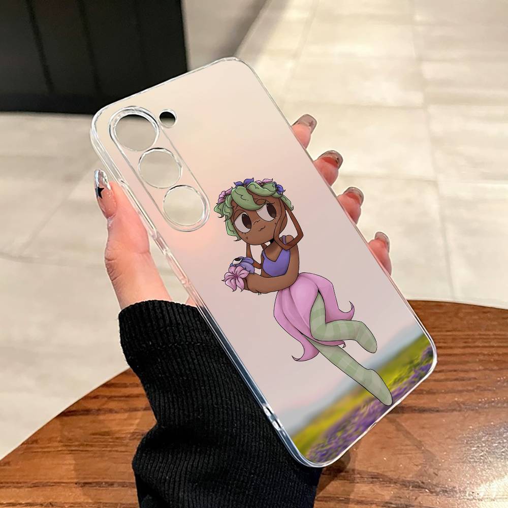 Чехол для телефона Bassie B-Bloomington D-Dandys World для Samsung A10, 12, 20, 21S, 30, 31, 40, 50, 51, 52, 70, 71 Прозрачная крышка