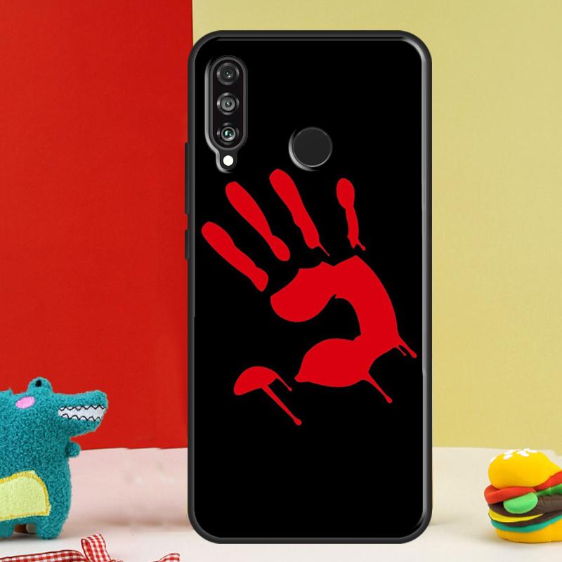 Кровавая рука для Huawei Nova 12s 12i 11i 8i 9 10 SE Y91 Y90 Y60 Y70 Y72 Y61 P20 P40 P30 Lite P60 Pro Чехол