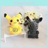 Lightning Delightful Dark Pikachu Plush Keychain Perfect Soft Toy For Girls And Anime Fans