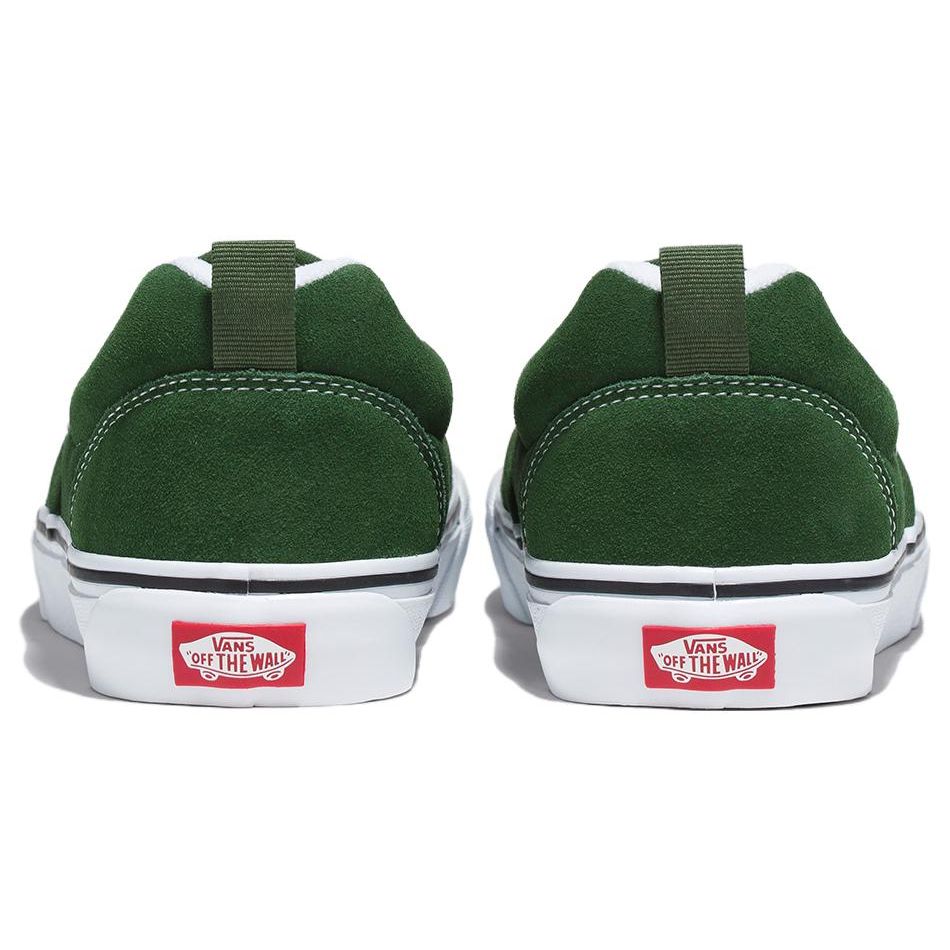Vans Knu Slip-On Green True White Unisex Sneakers VN0009QDBGN