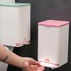 Space Saving Wall Mounted Paper Towel Holder And Tissue Dispenser Bathroom Organizer With Sanitary Napkin Storage Box
