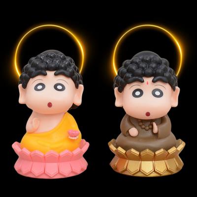 2 ЗнакаКреон Шин-чан кос Господь Будда Милый Аниме Экшн Фигурка Игрушки 10СМ